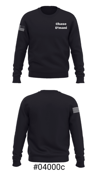 Crew Neck Sweatshirt, Chase D’mani, , Teamtime, Team time, sublimation, custom sports apparel, team uniforms, spirit wear, spiritwear, sports uniforms, custom shirts, team store, custom team store, fundraiser sports, apparel fundraiser