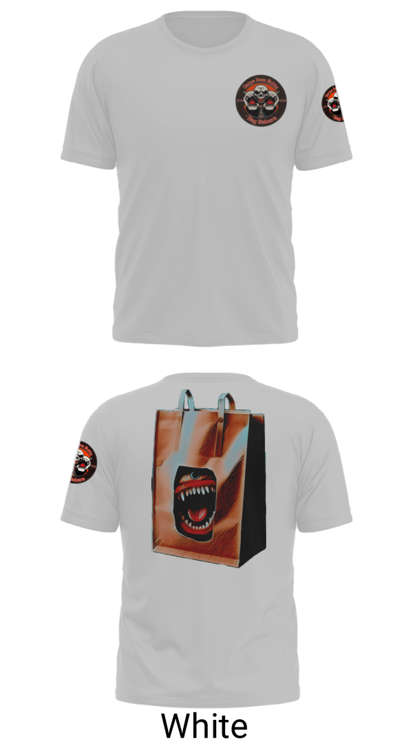 Short Sleeve Performance Shirt, The A.Z. Bag Eaters, Football, Teamtime, Team time, sublimation, custom sports apparel, team uniforms, spirit wear, spiritwear, sports uniforms, custom shirts, team store, custom team store, fundraiser sports, apparel fundraiser