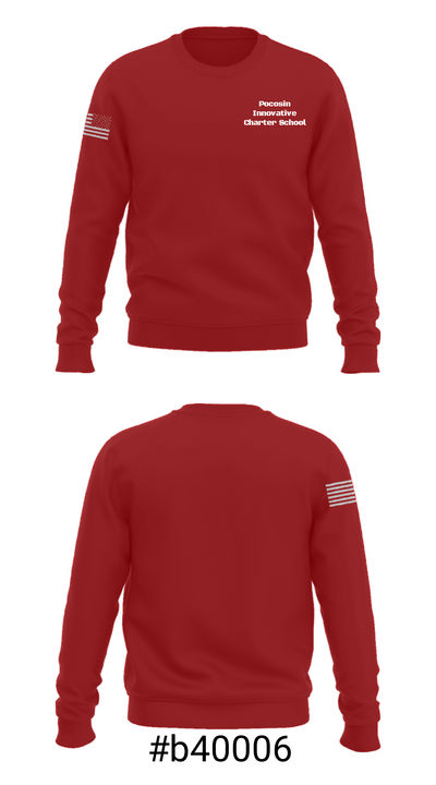 Pocosin Innovative Charter School 25986734 Crew Neck Sweatshirt - 16