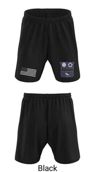 C Co 4th Battalion 17th Infantry, 7th Infantry Division 60203544 Athletic Shorts With Pockets - 21