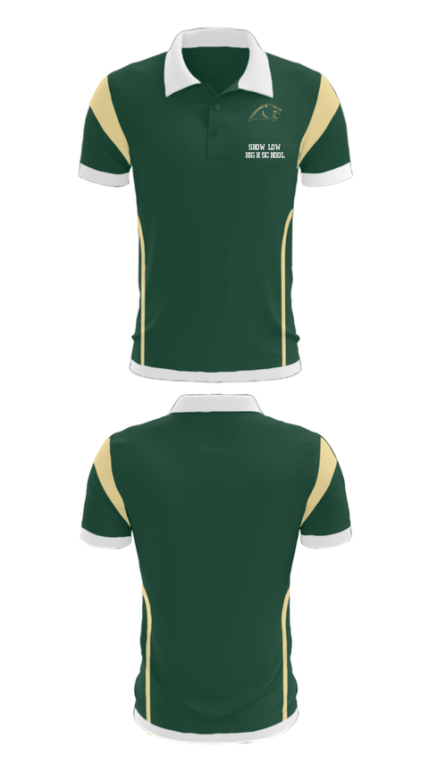 Short Sleeve Performance Polo, SHOW LOW HIGH SCHOOL, Spirit Store, Teamtime, Team time, sublimation, custom sports apparel, team uniforms, spirit wear, spiritwear, sports uniforms, custom shirts, team store, custom team store, fundraiser sports, apparel fundraiser