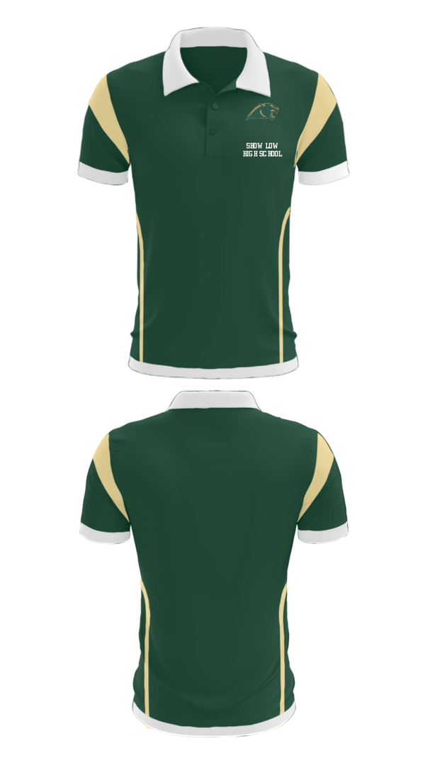 Short Sleeve Performance Polo, SHOW LOW HIGH SCHOOL, Spirit Store, Teamtime, Team time, sublimation, custom sports apparel, team uniforms, spirit wear, spiritwear, sports uniforms, custom shirts, team store, custom team store, fundraiser sports, apparel fundraiser
