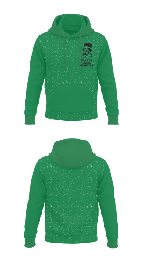 Hoodie, York High School Gymnastics, Spirit Store, Teamtime, Team time, sublimation, custom sports apparel, team uniforms, spirit wear, spiritwear, sports uniforms, custom shirts, team store, custom team store, fundraiser sports, apparel fundraiser