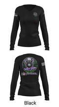 Silverback Graphix 27287799 Women's Long Sleeve V-neck Shirt - 13