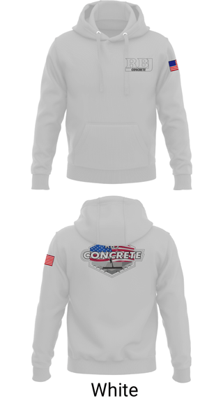 Hoodie, RBJ Concrete, , Teamtime, Team time, sublimation, custom sports apparel, team uniforms, spirit wear, spiritwear, sports uniforms, custom shirts, team store, custom team store, fundraiser sports, apparel fundraiser
