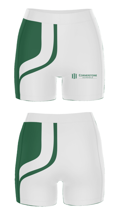 Cornerstone Jefferson-Douglass Academy 39536590 Women's Compression Shorts - 27