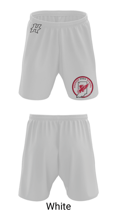 Hebron High School Basketball 85447307 Athletic Shorts With Pockets - 1