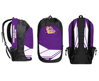 Gear Bag, Baker Middle School Wrestling, Wrestling, Teamtime, Team time, sublimation, custom sports apparel, team uniforms, spirit wear, spiritwear, sports uniforms, custom shirts, team store, custom team store, fundraiser sports, apparel fundraiser