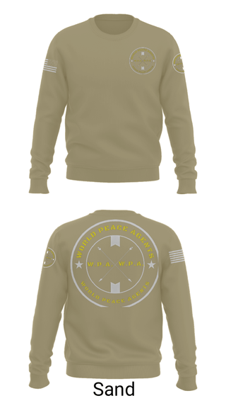 Crew Neck Sweatshirt, , Army, Teamtime, Team time, sublimation, custom sports apparel, team uniforms, spirit wear, spiritwear, sports uniforms, custom shirts, team store, custom team store, fundraiser sports, apparel fundraiser