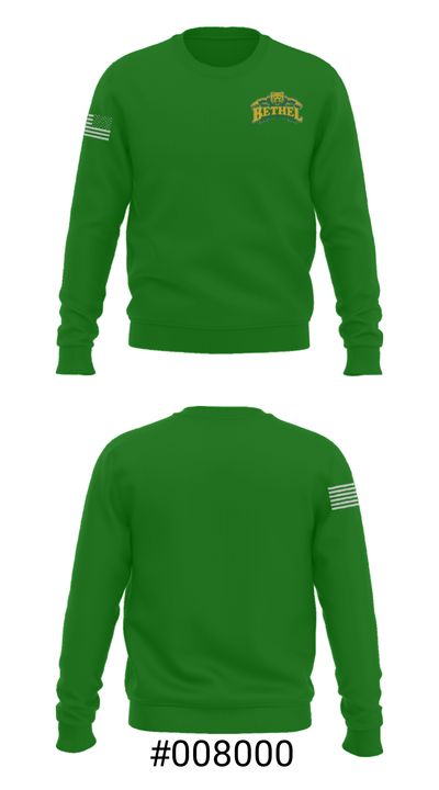Bethel High School 30523815 Crew Neck Sweatshirt - 16