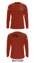 New Hampstead Wrestling 72223701 Long Sleeve Performance Shirt - 18