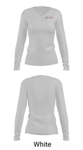 Robertson Elementary School 62950581 Women's Long Sleeve V-neck Shirt - 6
