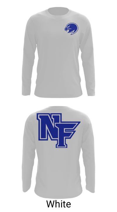 North Forney High School Basketball 14770415 Long Sleeve Performance Shirt - 4