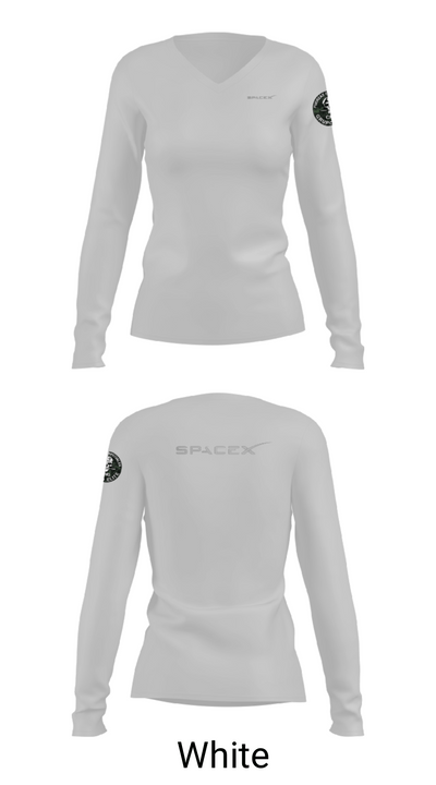X FORCÉ ZX CJNG ELITE 12025074 Women's Long Sleeve V-neck Shirt - 6