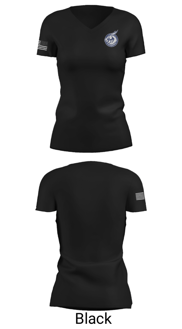 Women's Short Sleeve Vneck Shirt, Lone Jack Elementary School, Spirit Store, Teamtime, Team time, sublimation, custom sports apparel, team uniforms, spirit wear, spiritwear, sports uniforms, custom shirts, team store, custom team store, fundraiser sports, apparel fundraiser