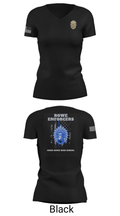 Rowe Enforcers 68406360 Women's Short Sleeve V-neck Shirt - 20