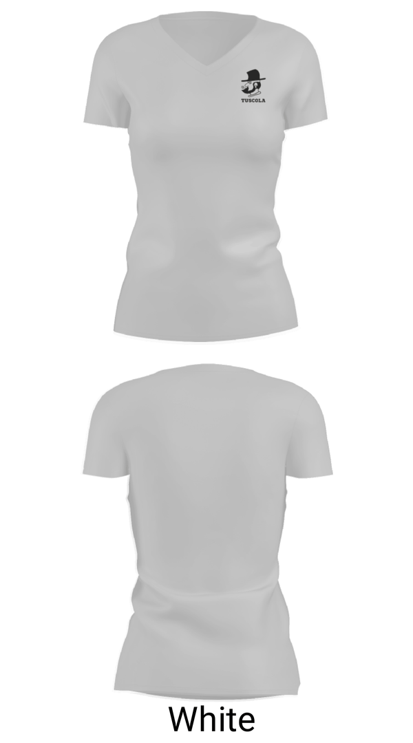 Women's Short Sleeve Vneck Shirt, Tuscola High School Swimming, Swimming, Teamtime, Team time, sublimation, custom sports apparel, team uniforms, spirit wear, spiritwear, sports uniforms, custom shirts, team store, custom team store, fundraiser sports, apparel fundraiser