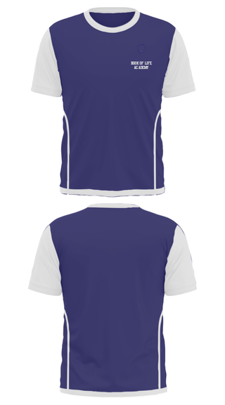 Short Sleeve Performance Shirt, Book Of Life Academy, Spirit Store, Teamtime, Team time, sublimation, custom sports apparel, team uniforms, spirit wear, spiritwear, sports uniforms, custom shirts, team store, custom team store, fundraiser sports, apparel fundraiser