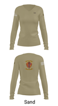 3rd. Battalion 7th. Marines 15768807 Women's Long Sleeve V-neck Shirt - 47