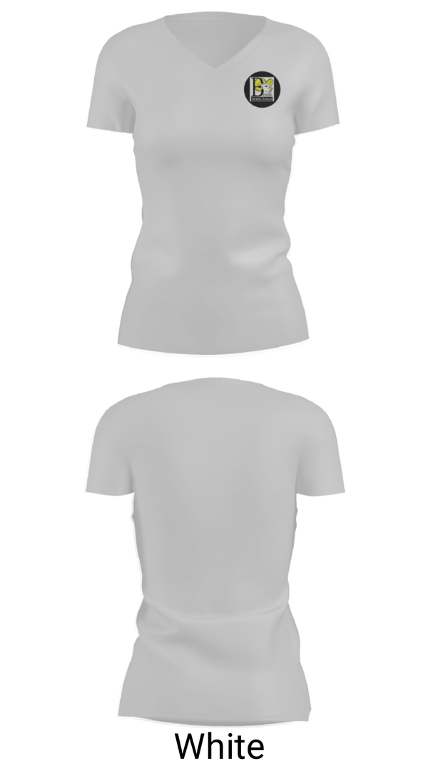 Women's Short Sleeve Vneck Shirt, Beman Middle School, Spirit Store, Teamtime, Team time, sublimation, custom sports apparel, team uniforms, spirit wear, spiritwear, sports uniforms, custom shirts, team store, custom team store, fundraiser sports, apparel fundraiser
