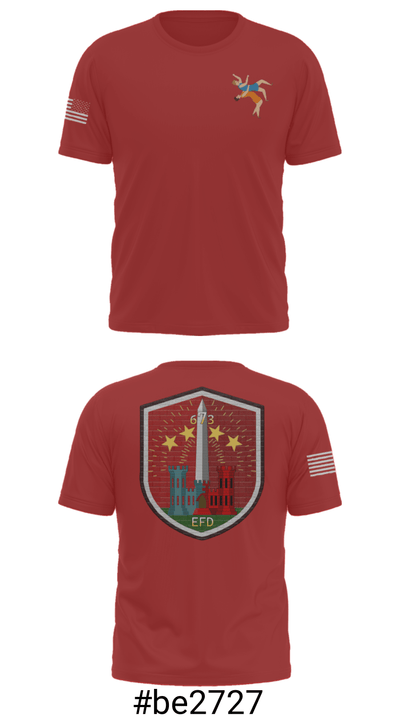 673 EFD Vs. 134 FEST 93499085 Short Sleeve Performance Shirt - 6
