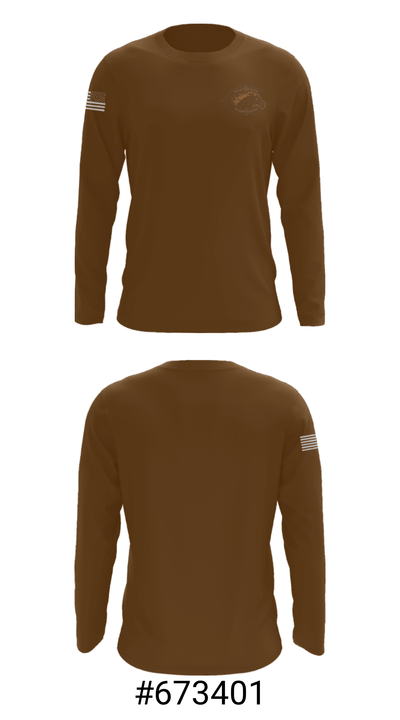 Claymont Elementary School 59764845 Long Sleeve Performance Shirt - 18