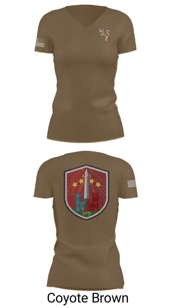 Women's Short Sleeve Vneck Shirt, 673 EFD Vs. 134 FEST, Army, Teamtime, Team time, sublimation, custom sports apparel, team uniforms, spirit wear, spiritwear, sports uniforms, custom shirts, team store, custom team store, fundraiser sports, apparel fundraiser