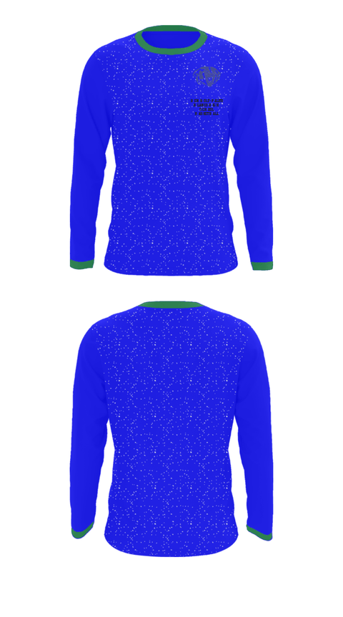 Long Sleeve Performance Shirt, Ben Bolt-Palito Blanco High School Basketball, Men's Basketball, Teamtime, Team time, sublimation, custom sports apparel, team uniforms, spirit wear, spiritwear, sports uniforms, custom shirts, team store, custom team store, fundraiser sports, apparel fundraiser