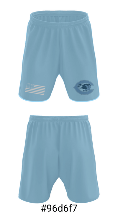Chanute High School Basketball 12881395 Athletic Shorts With Pockets - 15