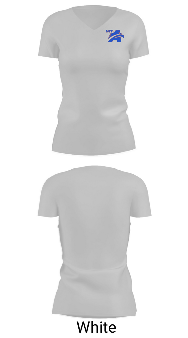 Women's Short Sleeve Vneck Shirt, Mt Ararat High School Swimming, Swimming, Teamtime, Team time, sublimation, custom sports apparel, team uniforms, spirit wear, spiritwear, sports uniforms, custom shirts, team store, custom team store, fundraiser sports, apparel fundraiser