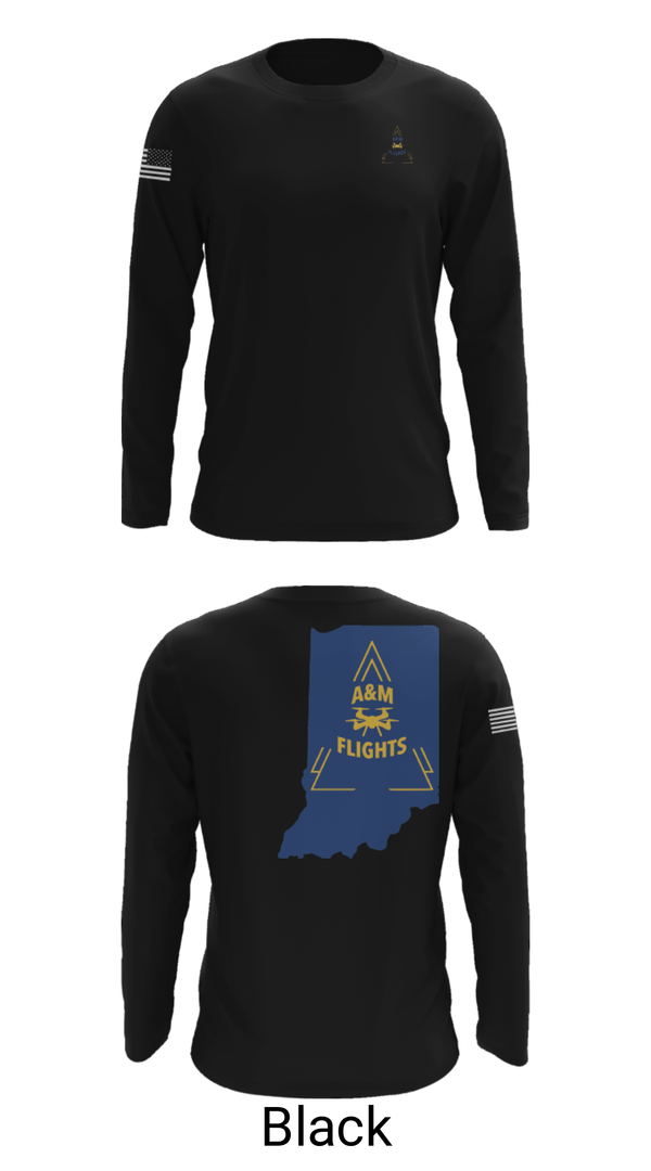 Long Sleeve Performance Shirt, A&M FLIGHTS, , Teamtime, Team time, sublimation, custom sports apparel, team uniforms, spirit wear, spiritwear, sports uniforms, custom shirts, team store, custom team store, fundraiser sports, apparel fundraiser