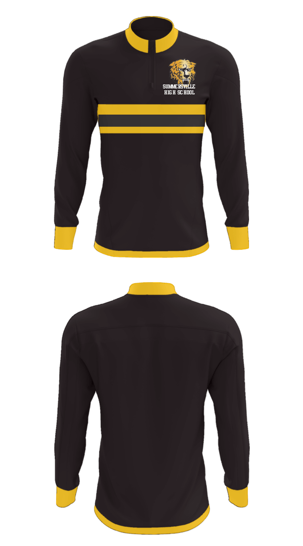 Quarter Zip Jacket, Summersville High School, Spirit Store, Teamtime, Team time, sublimation, custom sports apparel, team uniforms, spirit wear, spiritwear, sports uniforms, custom shirts, team store, custom team store, fundraiser sports, apparel fundraiser