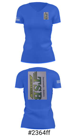 Women's Short Sleeve Vneck Shirt, Tsb heavy haul, , Teamtime, Team time, sublimation, custom sports apparel, team uniforms, spirit wear, spiritwear, sports uniforms, custom shirts, team store, custom team store, fundraiser sports, apparel fundraiser