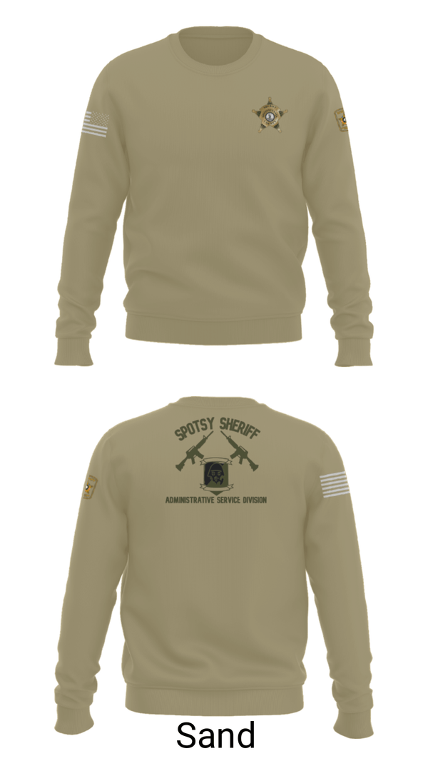 Crew Neck Sweatshirt, , Police, Teamtime, Team time, sublimation, custom sports apparel, team uniforms, spirit wear, spiritwear, sports uniforms, custom shirts, team store, custom team store, fundraiser sports, apparel fundraiser