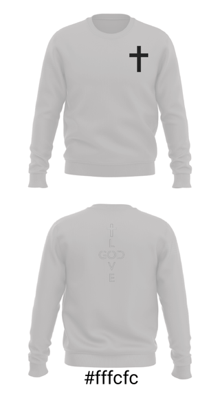 Crew Neck Sweatshirt, Believers, Men's Basketball, Teamtime, Team time, sublimation, custom sports apparel, team uniforms, spirit wear, spiritwear, sports uniforms, custom shirts, team store, custom team store, fundraiser sports, apparel fundraiser