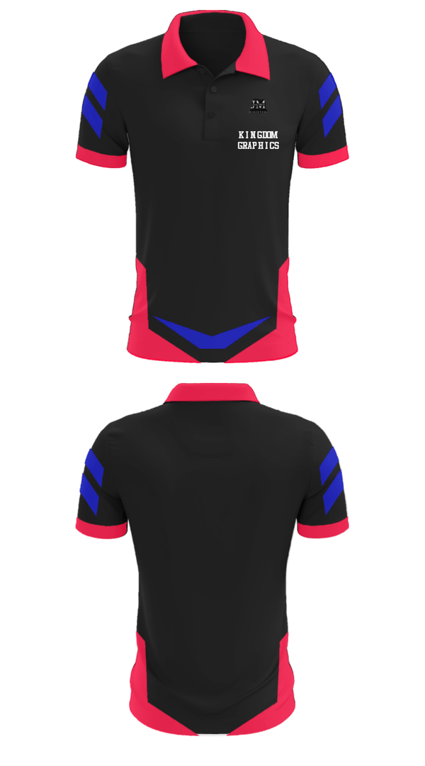 Short Sleeve Performance Polo, Kingdom Graphics, , Teamtime, Team time, sublimation, custom sports apparel, team uniforms, spirit wear, spiritwear, sports uniforms, custom shirts, team store, custom team store, fundraiser sports, apparel fundraiser