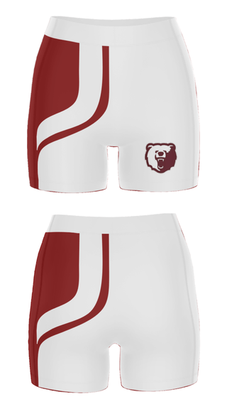 Women's Compression Shorts, Willow Springs Middle School Basketball, Women's Basketball, Teamtime, Team time, sublimation, custom sports apparel, team uniforms, spirit wear, spiritwear, sports uniforms, custom shirts, team store, custom team store, fundraiser sports, apparel fundraiser