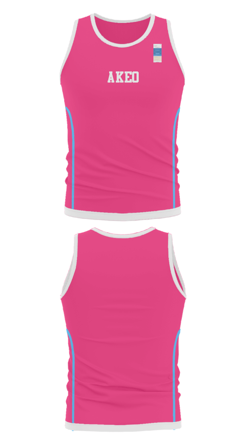 Tank Top, AKEO, Men's Basketball, Teamtime, Team time, sublimation, custom sports apparel, team uniforms, spirit wear, spiritwear, sports uniforms, custom shirts, team store, custom team store, fundraiser sports, apparel fundraiser