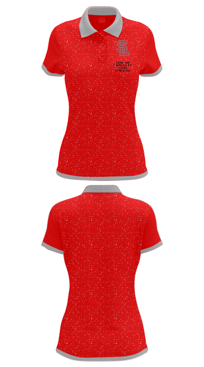 Silver Lake Regional High School Gymnastics 28156223 Women's Short Sleeve Performance Polo  - 32