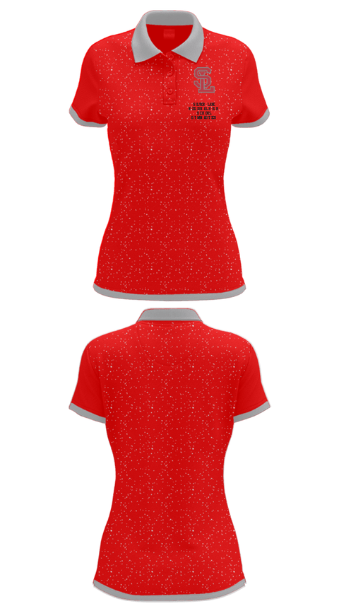 Women's Short Sleeve Performance Polo, Silver Lake Regional High School Gymnastics, Spirit Store, Teamtime, Team time, sublimation, custom sports apparel, team uniforms, spirit wear, spiritwear, sports uniforms, custom shirts, team store, custom team store, fundraiser sports, apparel fundraiser