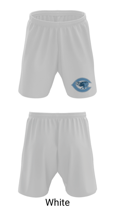 Chanute High School Basketball 12881395 Athletic Shorts With Pockets - 1