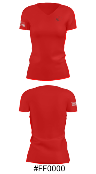 Women's Short Sleeve Vneck Shirt, Jennings Senior High School Wrestling, Wrestling, Teamtime, Team time, sublimation, custom sports apparel, team uniforms, spirit wear, spiritwear, sports uniforms, custom shirts, team store, custom team store, fundraiser sports, apparel fundraiser