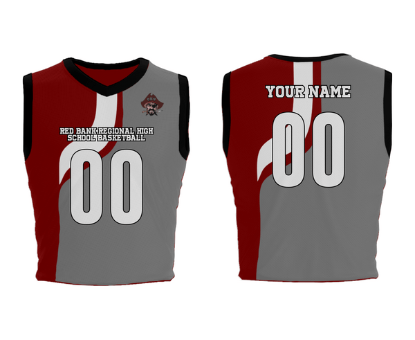 Mens Basketball Jersey, Red Bank Regional High School Basketball, Women's Basketball, Teamtime, Team time, sublimation, custom sports apparel, team uniforms, spirit wear, spiritwear, sports uniforms, custom shirts, team store, custom team store, fundraiser sports, apparel fundraiser