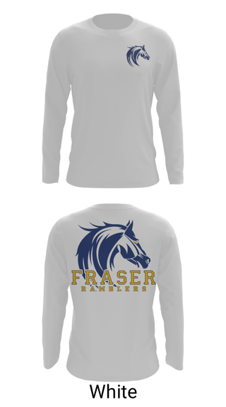 Long Sleeve Performance Shirt, Frazer High School, Spirit Store, Teamtime, Team time, sublimation, custom sports apparel, team uniforms, spirit wear, spiritwear, sports uniforms, custom shirts, team store, custom team store, fundraiser sports, apparel fundraiser