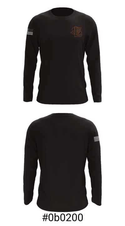 SLP High School Gymnastics 83369106 Long Sleeve Performance Shirt - 18