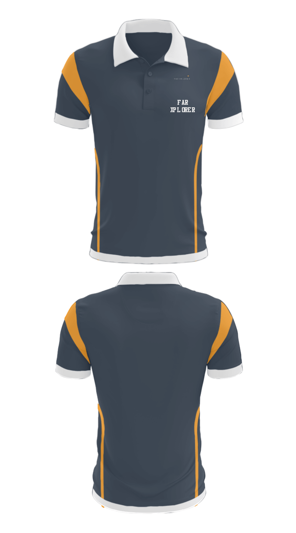 Short Sleeve Performance Polo, Far Xplorer, , Teamtime, Team time, sublimation, custom sports apparel, team uniforms, spirit wear, spiritwear, sports uniforms, custom shirts, team store, custom team store, fundraiser sports, apparel fundraiser
