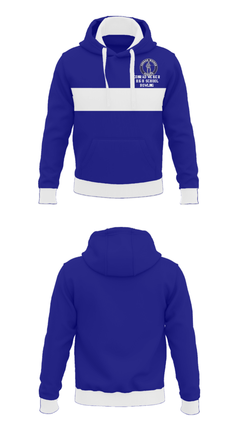 Hoodie, Conrad Weiser High School Bowling, Bowling, Teamtime, Team time, sublimation, custom sports apparel, team uniforms, spirit wear, spiritwear, sports uniforms, custom shirts, team store, custom team store, fundraiser sports, apparel fundraiser