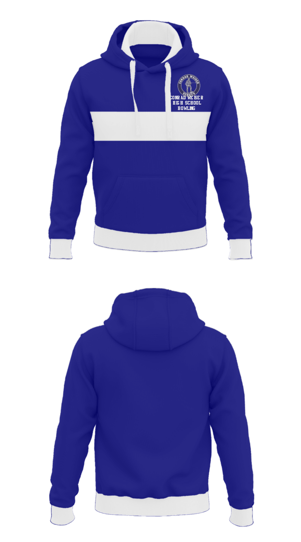 Hoodie, Conrad Weiser High School Bowling, Bowling, Teamtime, Team time, sublimation, custom sports apparel, team uniforms, spirit wear, spiritwear, sports uniforms, custom shirts, team store, custom team store, fundraiser sports, apparel fundraiser