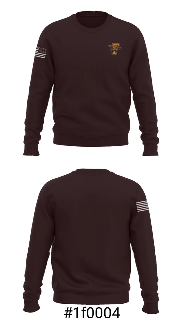 Crew Neck Sweatshirt, Fruitland High School, Spirit Store, Teamtime, Team time, sublimation, custom sports apparel, team uniforms, spirit wear, spiritwear, sports uniforms, custom shirts, team store, custom team store, fundraiser sports, apparel fundraiser