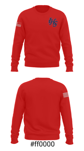 Crew Neck Sweatshirt, Independence High School Basketball, Women's Basketball, Teamtime, Team time, sublimation, custom sports apparel, team uniforms, spirit wear, spiritwear, sports uniforms, custom shirts, team store, custom team store, fundraiser sports, apparel fundraiser
